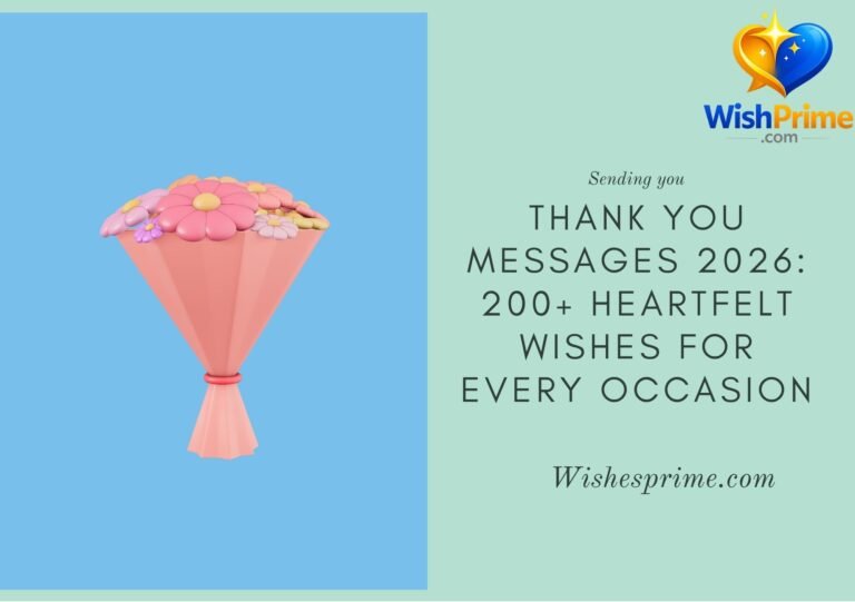 Thank You Messages 2026: 200+ Heartfelt Wishes for Every Occasion 